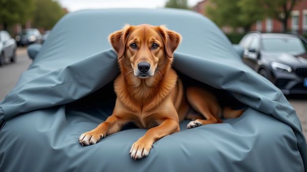 Investir dans une housse pour chien afin de protéger votre voiture